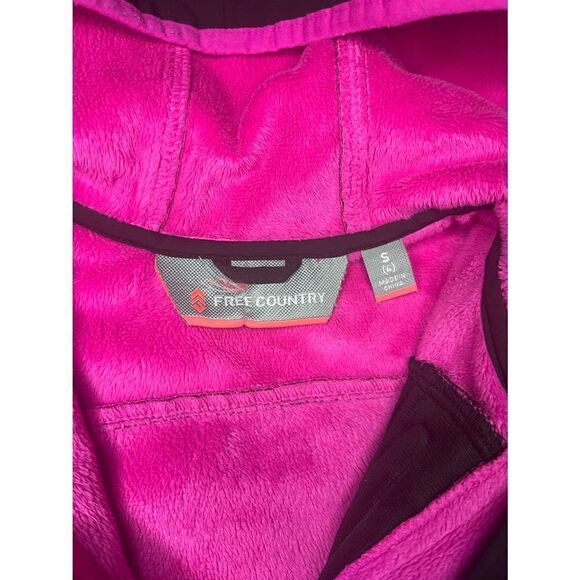 FreeCountry black/pink all weather jacket sz small (4) - Picture 3 of 3